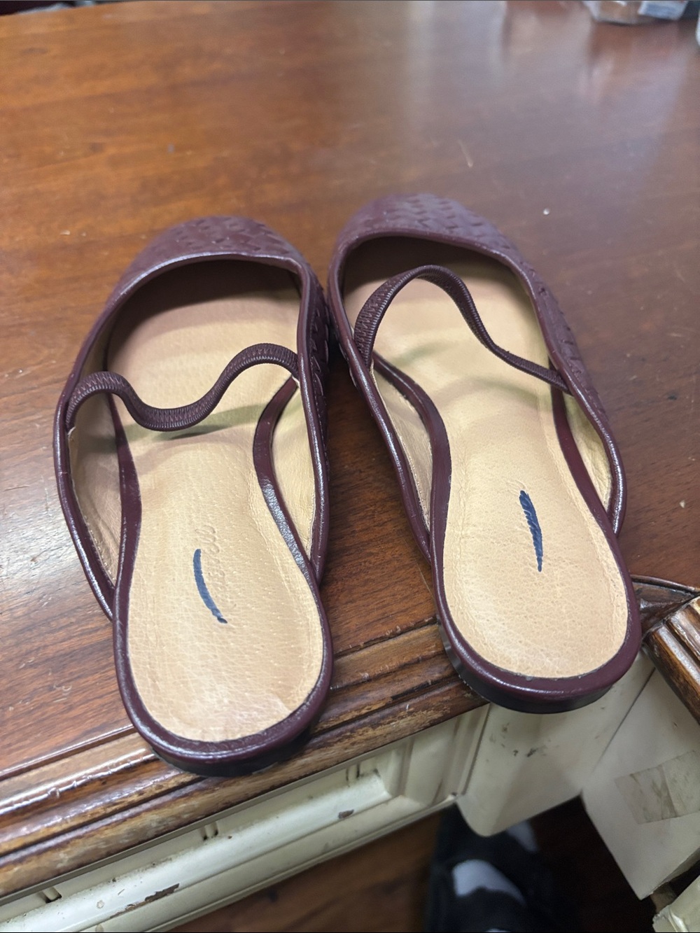 Madewell used The Greta Ballet Flat Mule NW205 - Picture 3 of 4